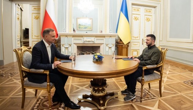 Zelensky has phone call with Poland’s President Duda