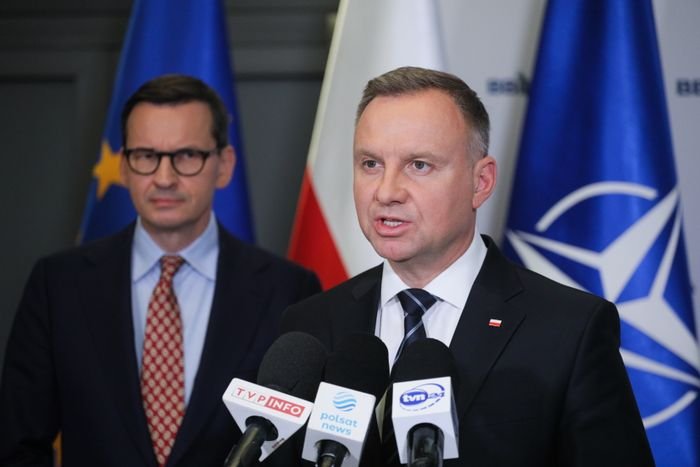 No increased threat to Poland following revolt in Russia says Duda