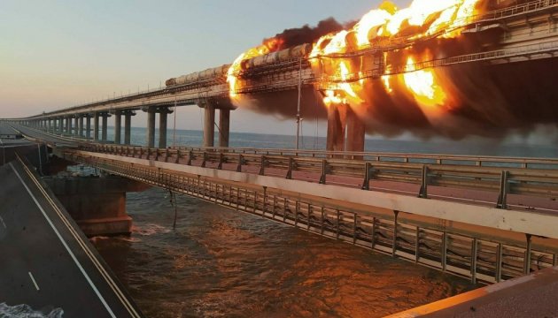 SBU chief reveals details of two operations to blow up Crimea Bridge