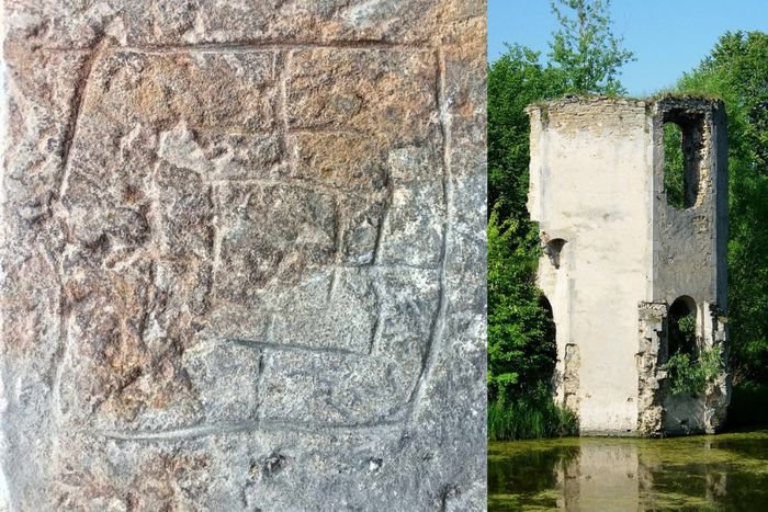 ‘Mystery’ medieval board game found carved into stone slab in remains of 16th century castle