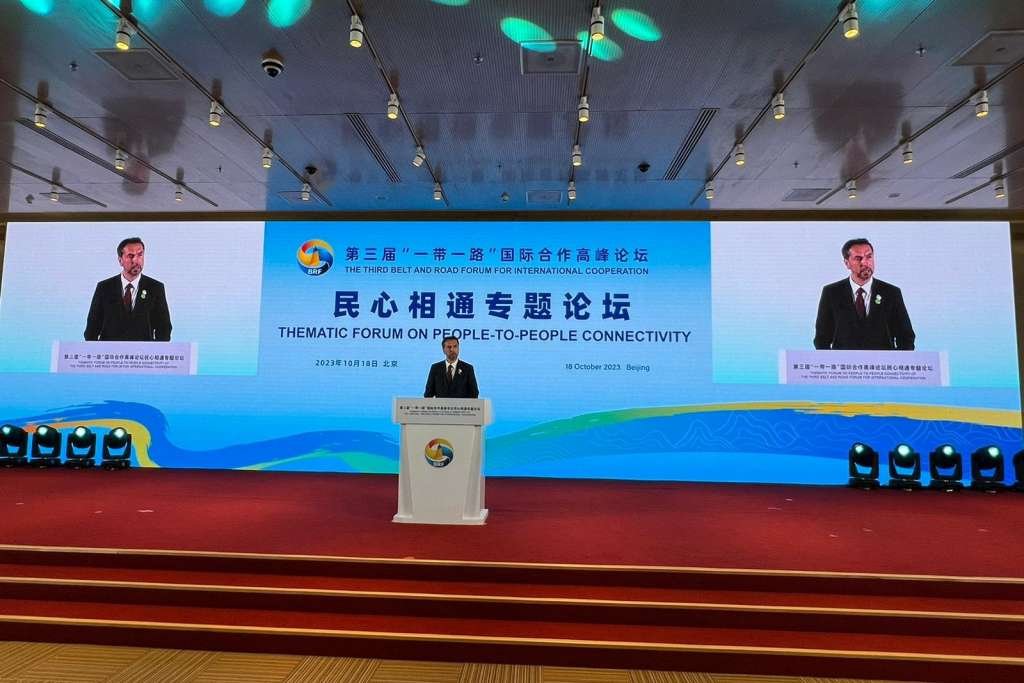 Čavara takes part in the third Belt and Road Forum for International Cooperation in China