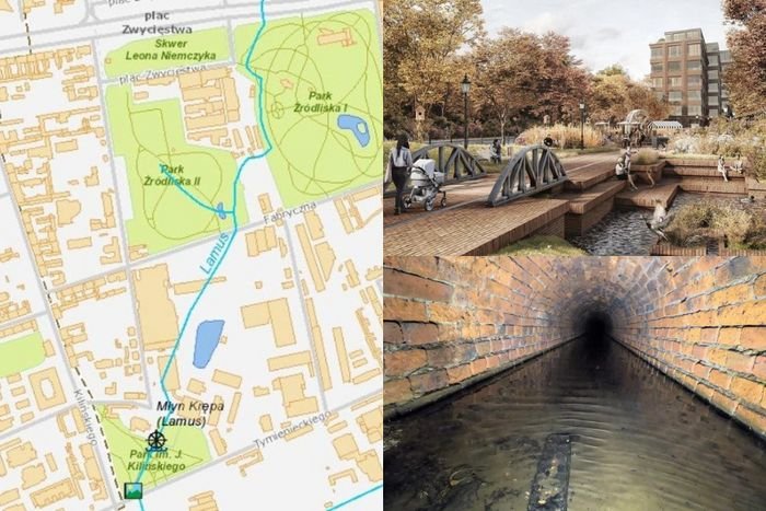Underground river in Łódź to be raised to the surface after more than 100 years