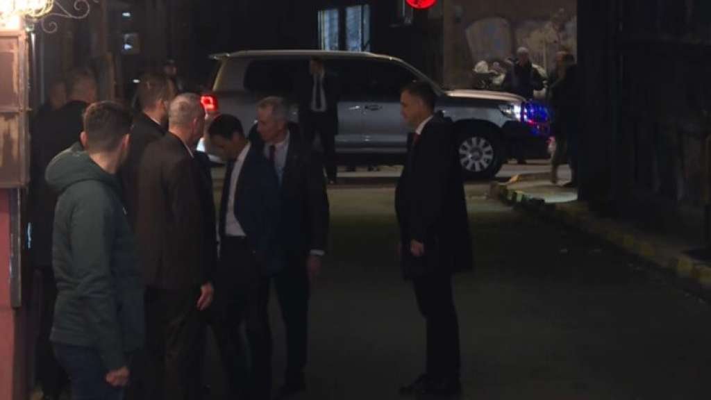 NATO Secretary General Jens Stoltenberg arrives in Bosnia and Herzegovina