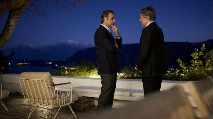 Mitsotakis-Blinken: Further positive steps in Greek-US defense cooperation