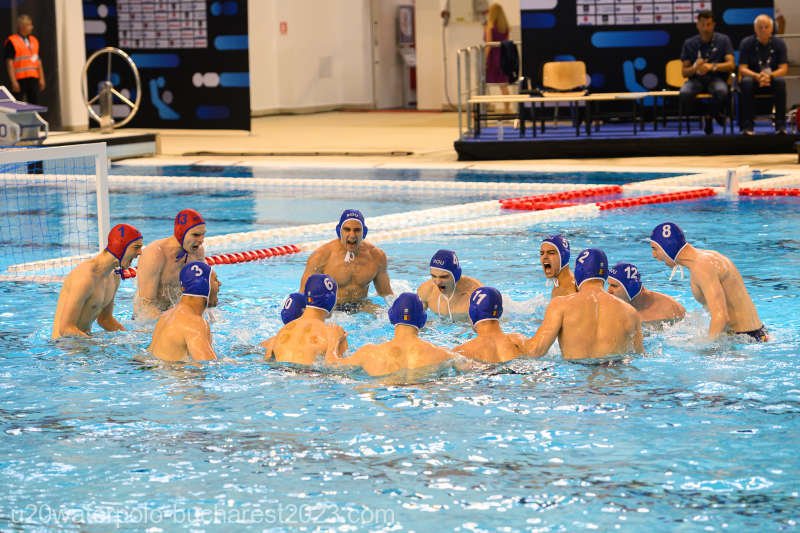 Romania grabs its second victory at the European Water Polo Championships, 13-5 against Slovenia