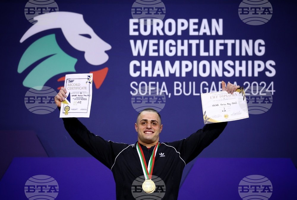 Bulgarian Karlos Nasar Comes Second at EWF's Best Weightlifter of the Year Rankings