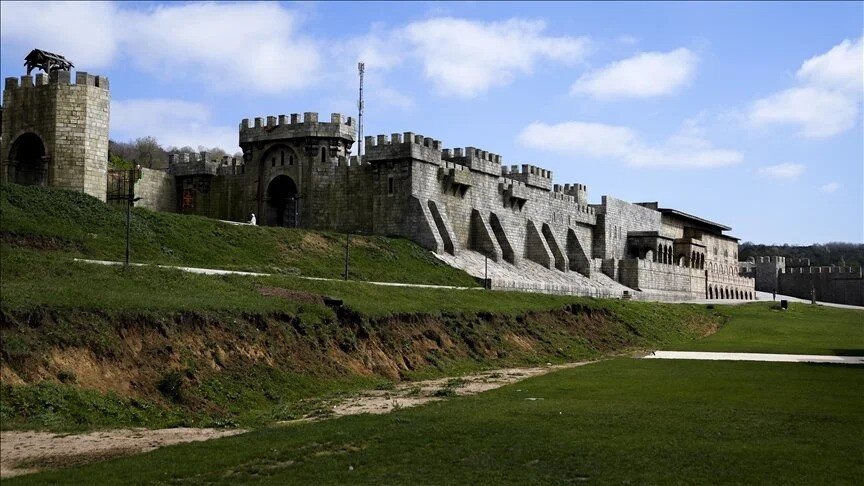 Türkiye's famous film studio where historical series are filmed, opens its doors