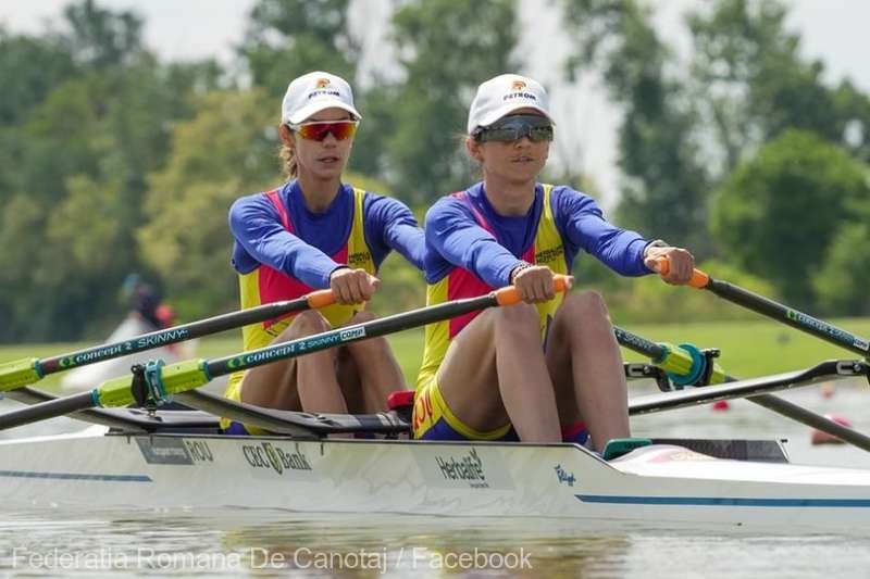 Romania wins gold in lightweight women's double sculls at European Rowing Championships