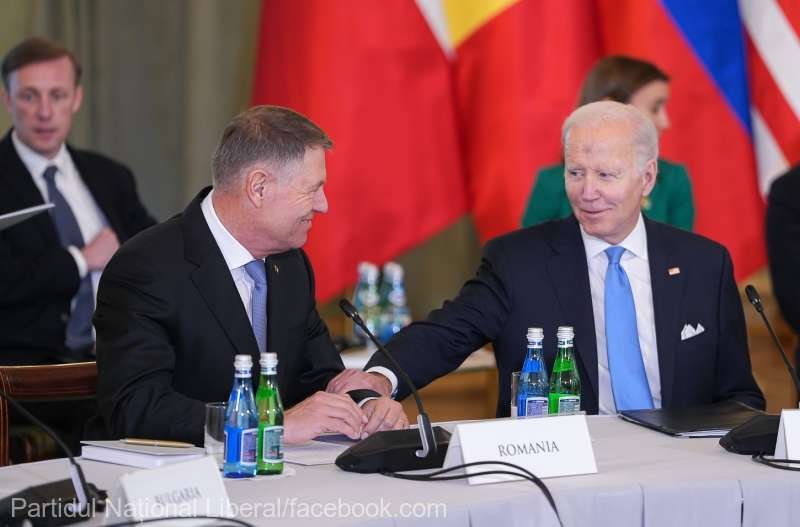 Joe Biden and Klaus Iohannis to celebrate, in Washington, Romania's 20th year as NATO member