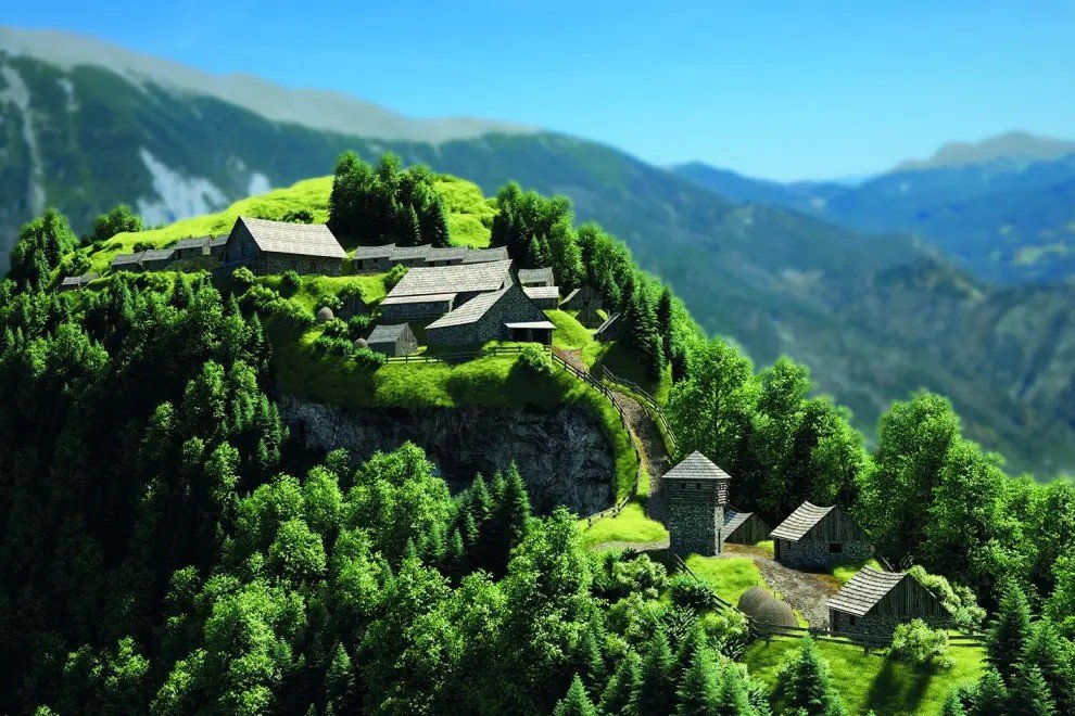 Mountain with a story to tell