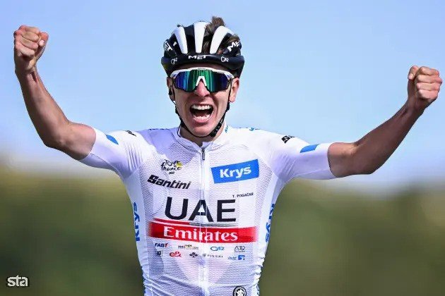 Pogačar takes yellow jersey in second stage of Tour de France