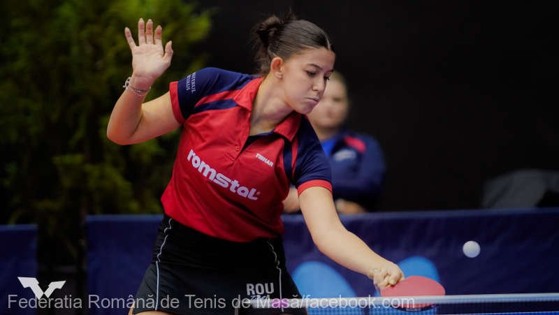 Table tennis: Romania wins five, loses one match on first day of European Youth Championships