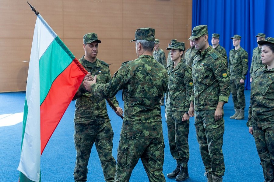 Contingent of Bulgarian forces joins the KFOR Regional Command