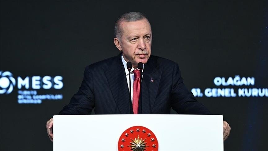 Turkish President reiterates call for UN arms embargo on Israel