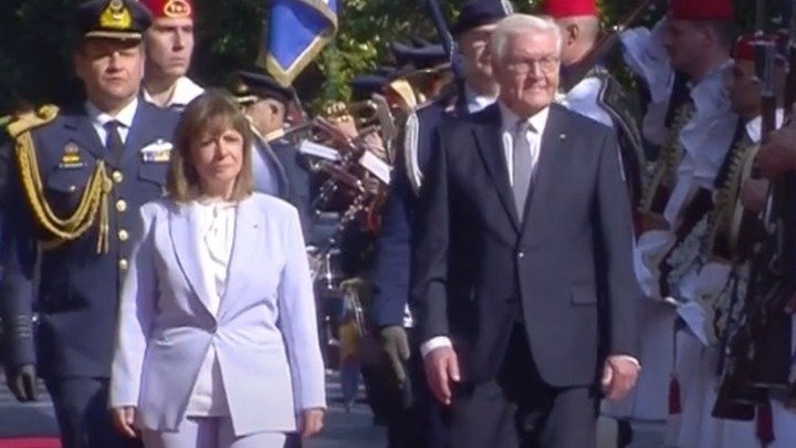 Federal President of Germany Steinmeier pays official visit to Greece