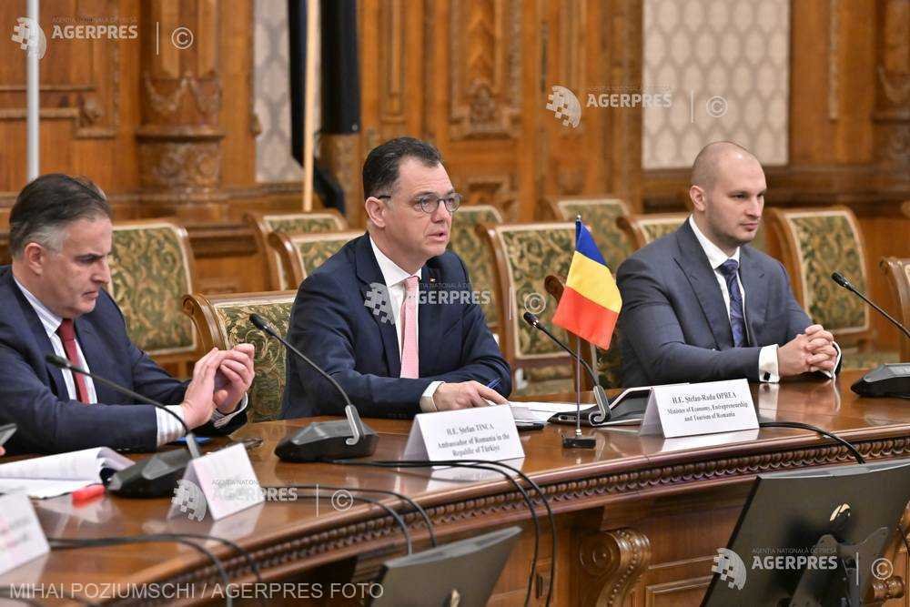 EconMin Oprea says evident progress in value of bilateral trade between Romania and Türkiye