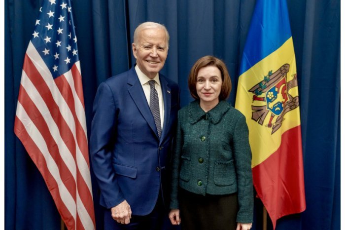 U.S. President Joe Biden congratulates Maia Sandu on reelection as Moldova's president