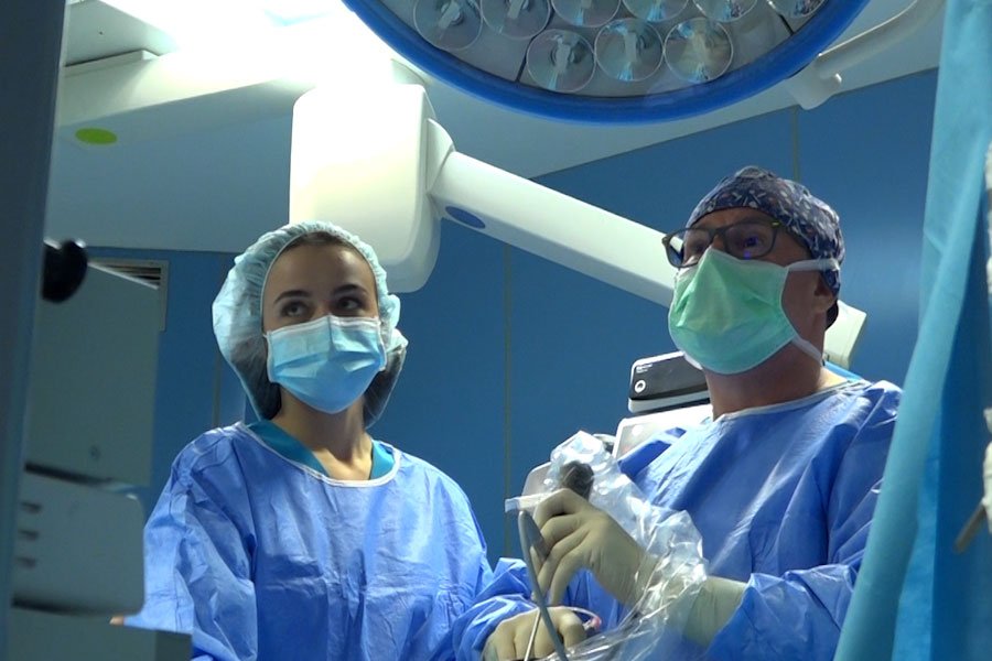 First endoscopy performed in Kosovo at the American hospital