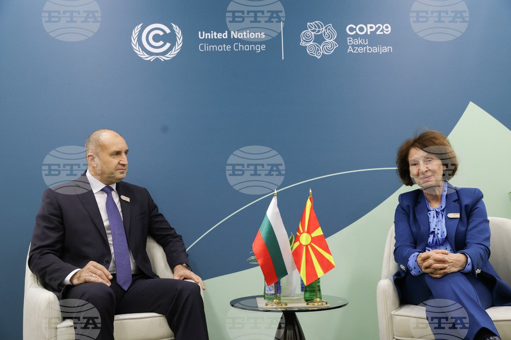 Bulgarian and North Macedonian Presidents Discuss Bilateral Ties