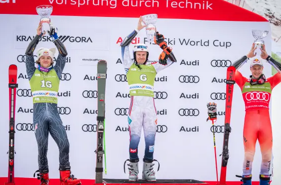 Kristoffersen wins Vitranc Cup giant slalom