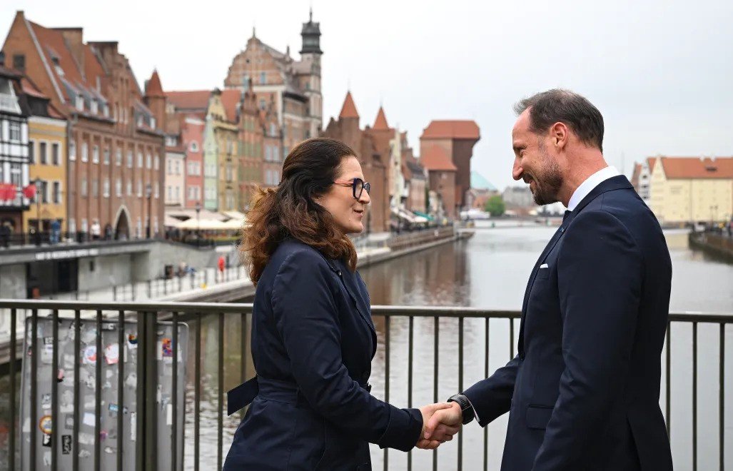 Crown Prince Haakon Visits Gdańsk