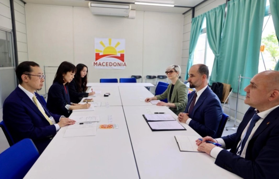 North Macedonia Eyes Healthcare and Education Grants from Japan