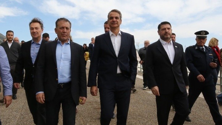 Mitsotakis Visits Olympic Site
