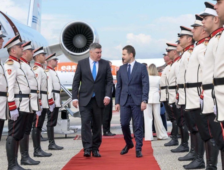 Croatian-North Macedonian Leaders Highlight Partnership and Cooperation