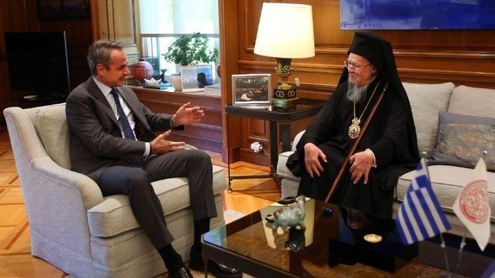 Patriarch Bartholomew Visits Athens