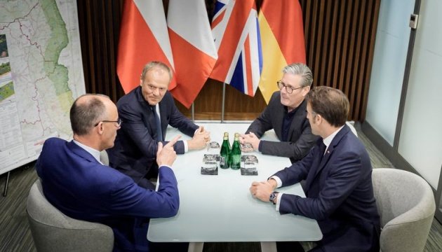 European Leaders Arrive in Kyiv for Joint Visit with Zelensky