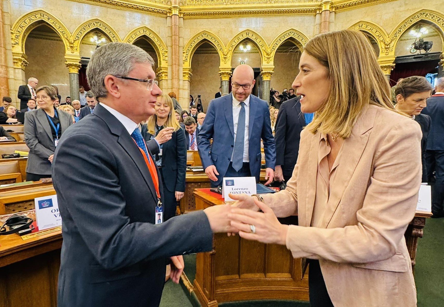 EU Speakers Meet in Budapest