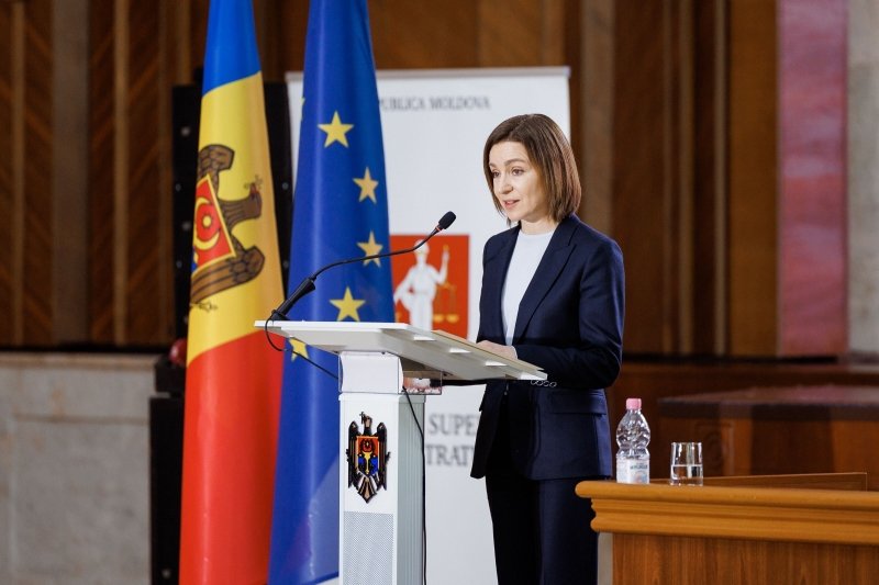 Sandu Calls to Finish Judicial Reform