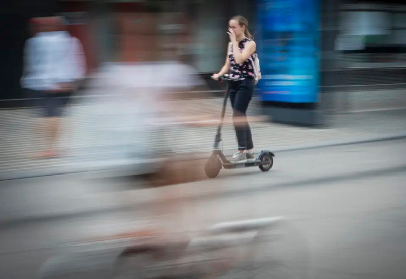 Slovenian police crack down on e-scooter speeders