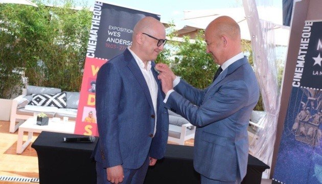 Ukrainian film producer honored by France at Cannes