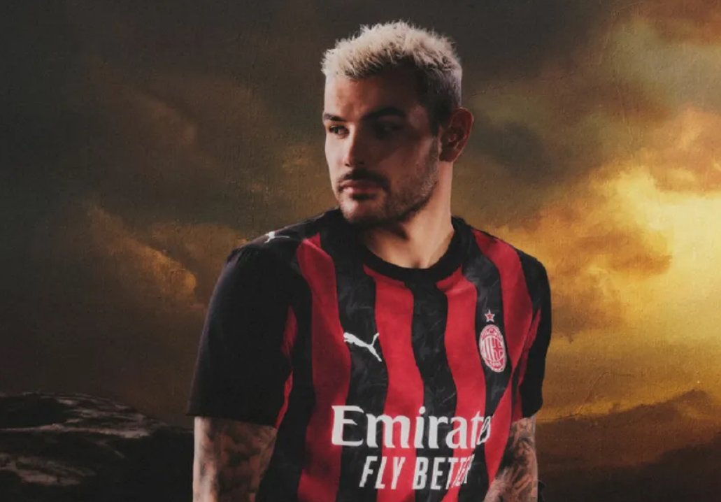 AC Milan Unveil Fiery New Home Kit for 2025/26 Season