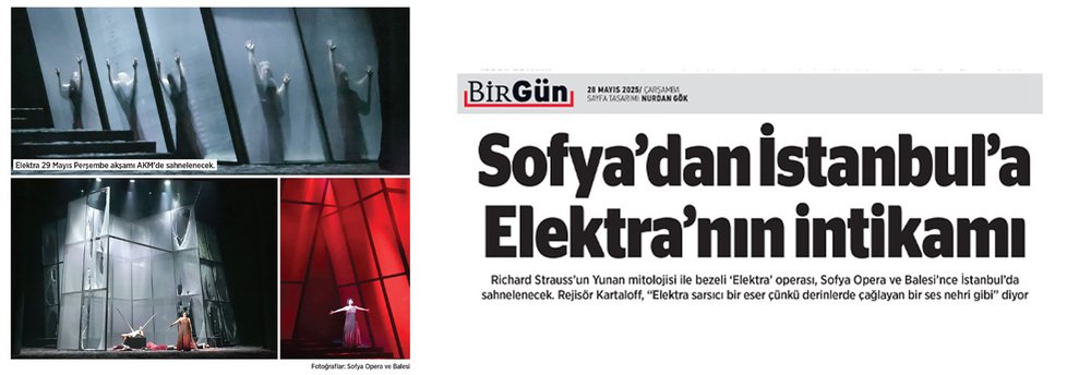 Sofia Opera’s Elektra Thrills Istanbul