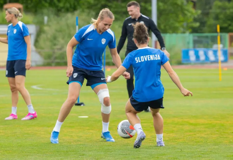 Slovenian women make football history with League A breakthrough