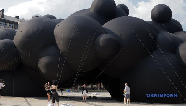 Kyiv Unveils War-Themed Art Ahead of Burning Man Festival