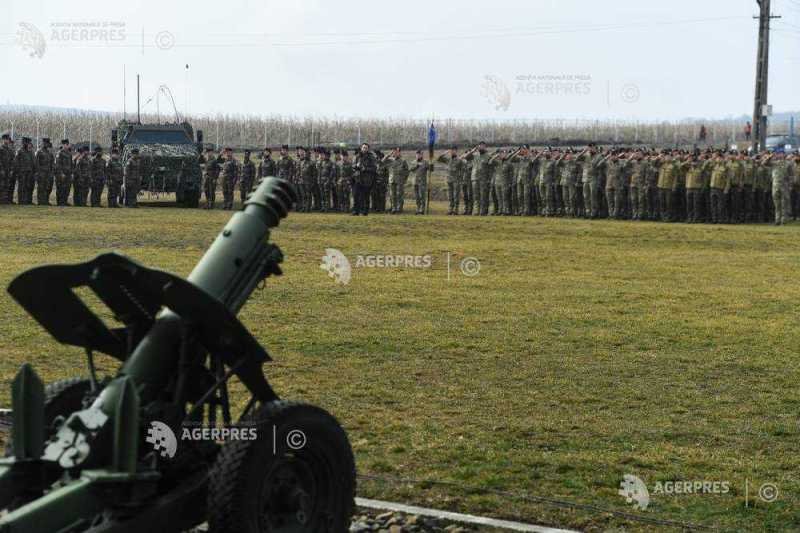 King Felipe VI Visits NATO Base in Romania