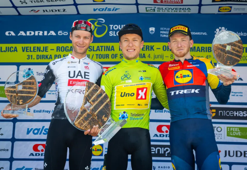 Johannessen rides into history in Tour of Slovenia