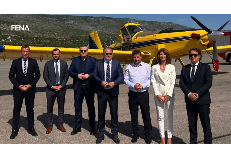 Mostar Airport gets high-tech ally in wildfire battle