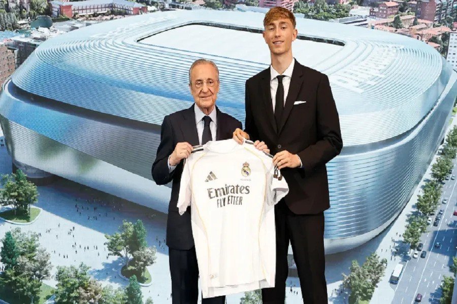 Dean Huijsen Presented by Real Madrid