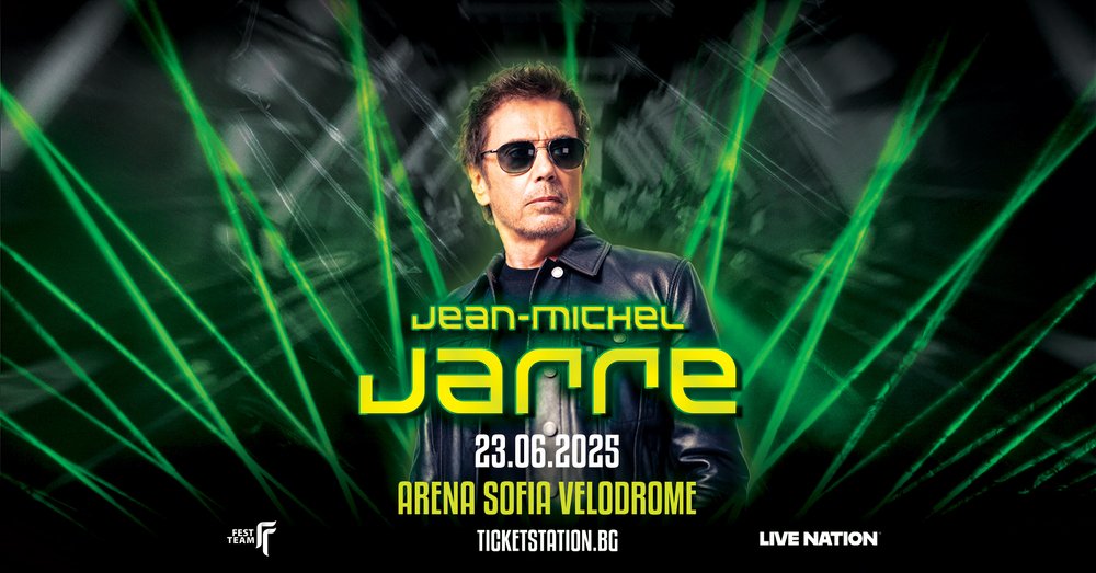Jean-Michel Jarre to Bring Futuristic Show to Sofia