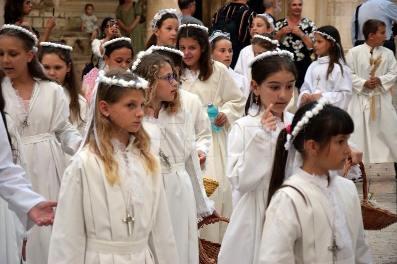 Feast of Corpus Christi celebrated in Croatia