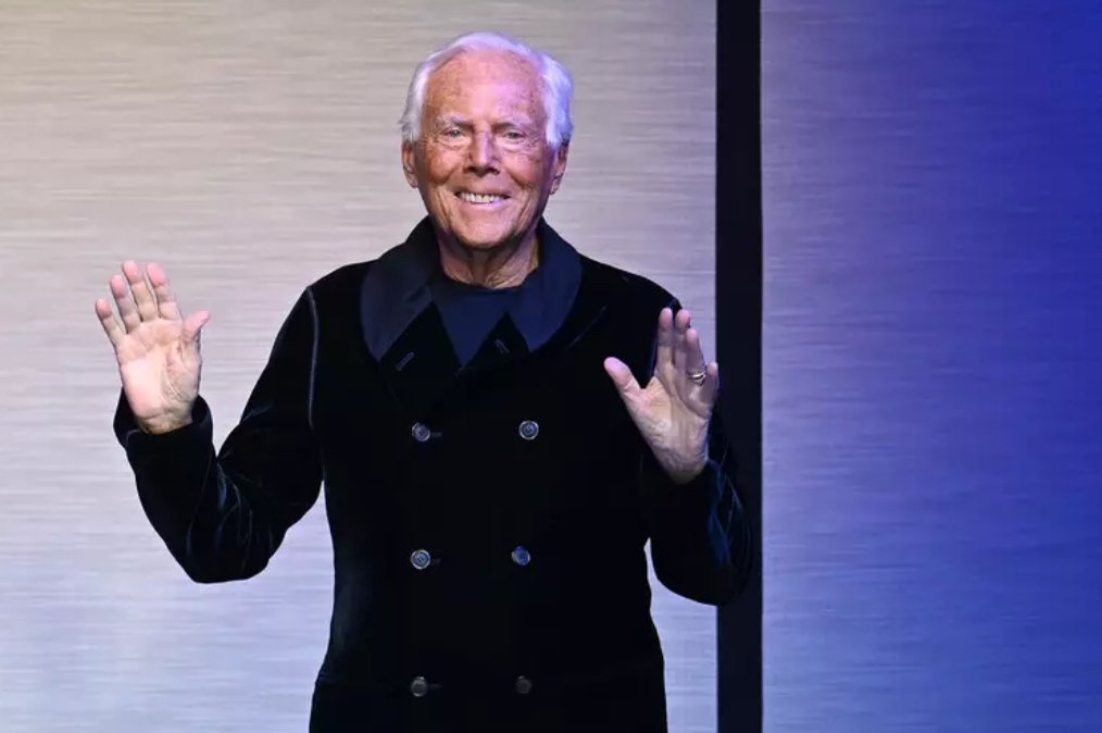 Giorgio Armani Recovering After Health Scare