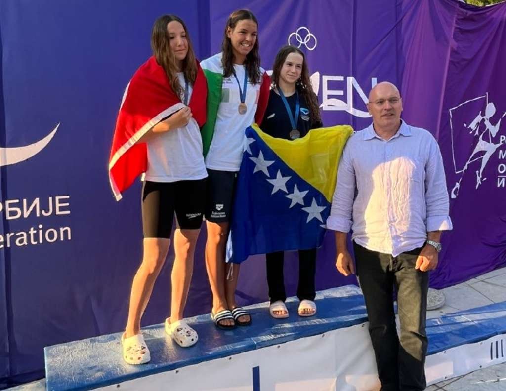 Bosnian female swimmer impresses at Mediterranean Cadet Championship