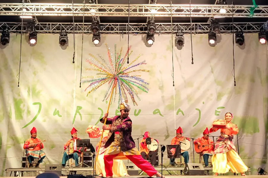 Slovenia’s oldest folk dance festival lights up Črnomelj