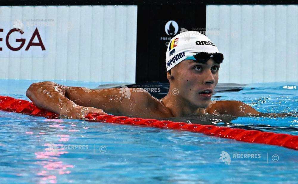 Popovici Takes Bronze in 50m Freestyle at U23 Euros