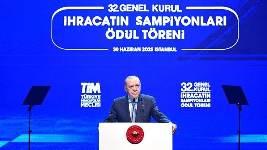 Erdogan Hails 2024 as Record Year for Turkish Exports