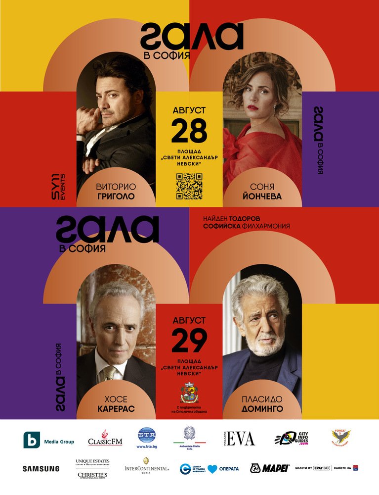 Opera Legends to Shine at Gala in Sofia 2025
